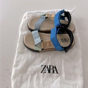 Zara Kids Multi colour Sandals Size US 9